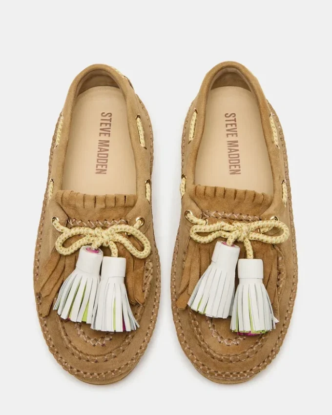 Abner din piele de căprioară maro Abner din piele de căprioară maro