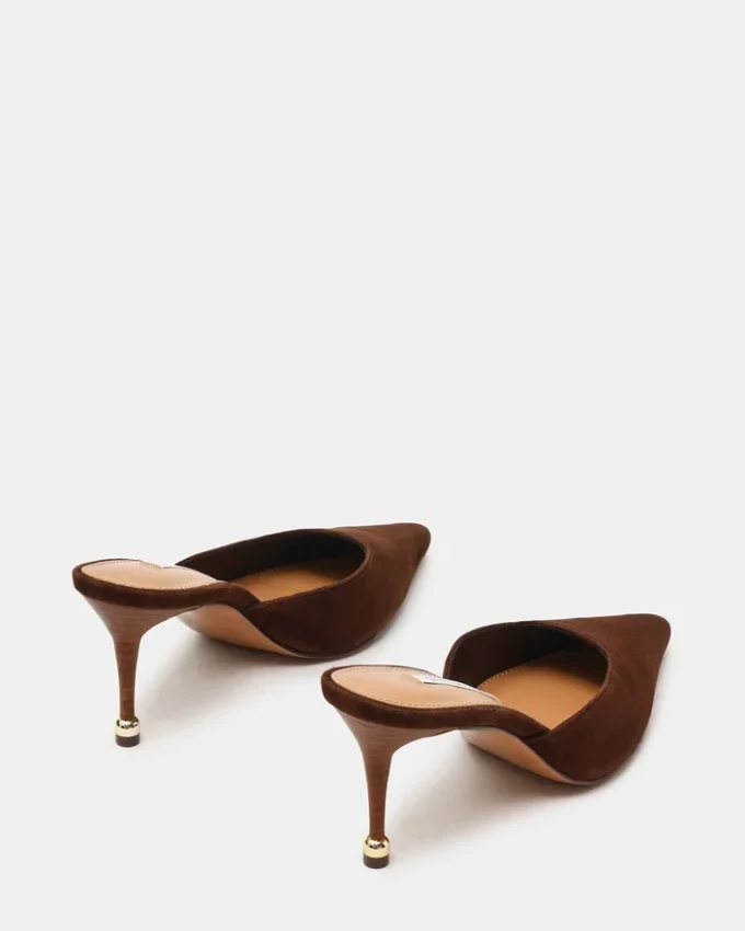 Adeline din piele de căprioară maro