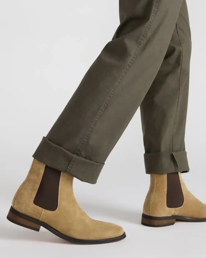 Aldair din piele de căprioară de culoare gri-maro Aldair din piele de căprioară de culoare gri-maro