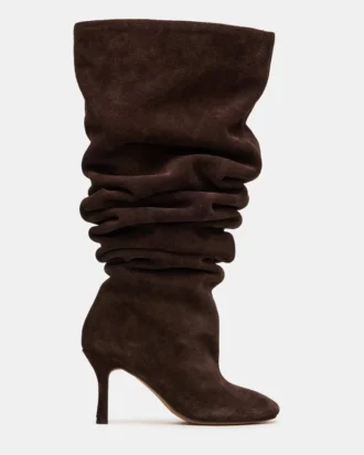 Allison din piele de căprioară maro