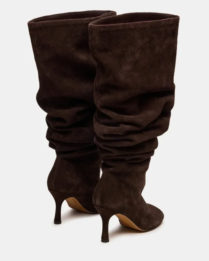 Allison din piele de căprioară maro