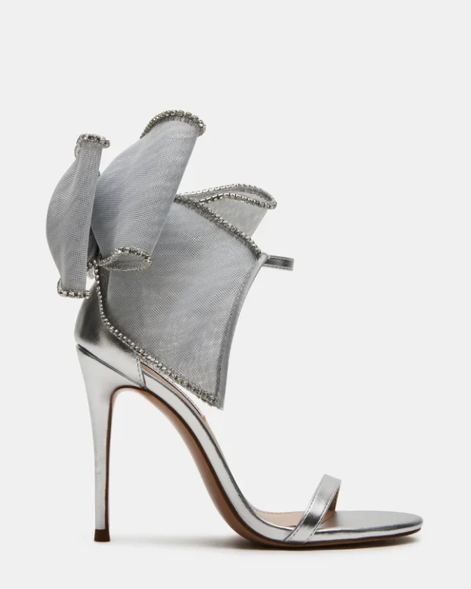 Benni cu strasuri argintii