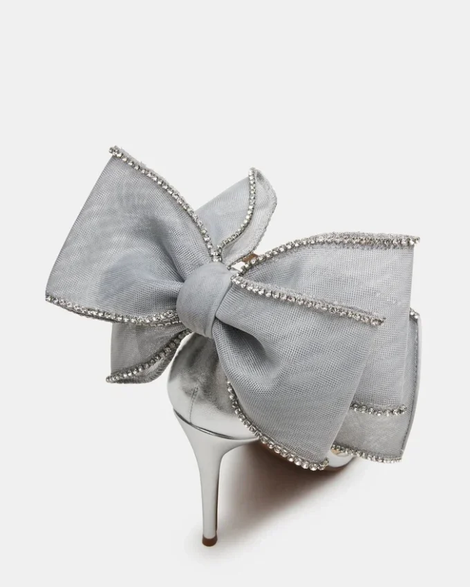 Benni cu strasuri argintii