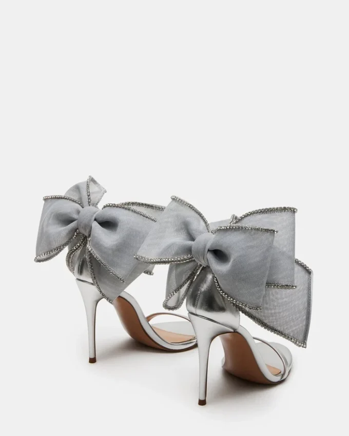 Benni cu strasuri argintii