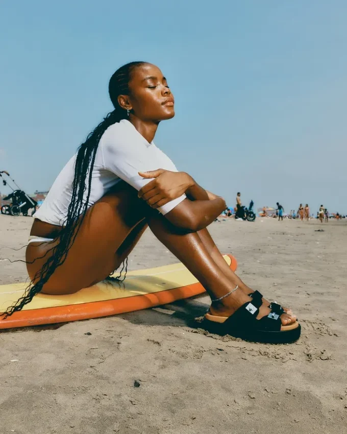 Bigschmona Negru/Piele de căprioară neagră