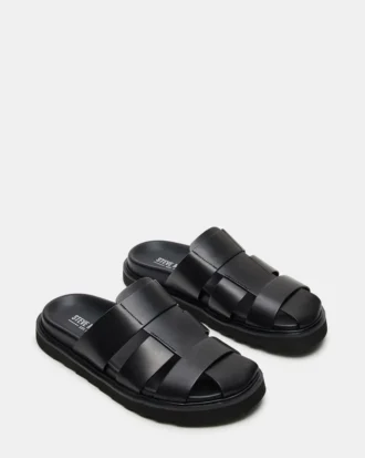 Blazet din piele neagră