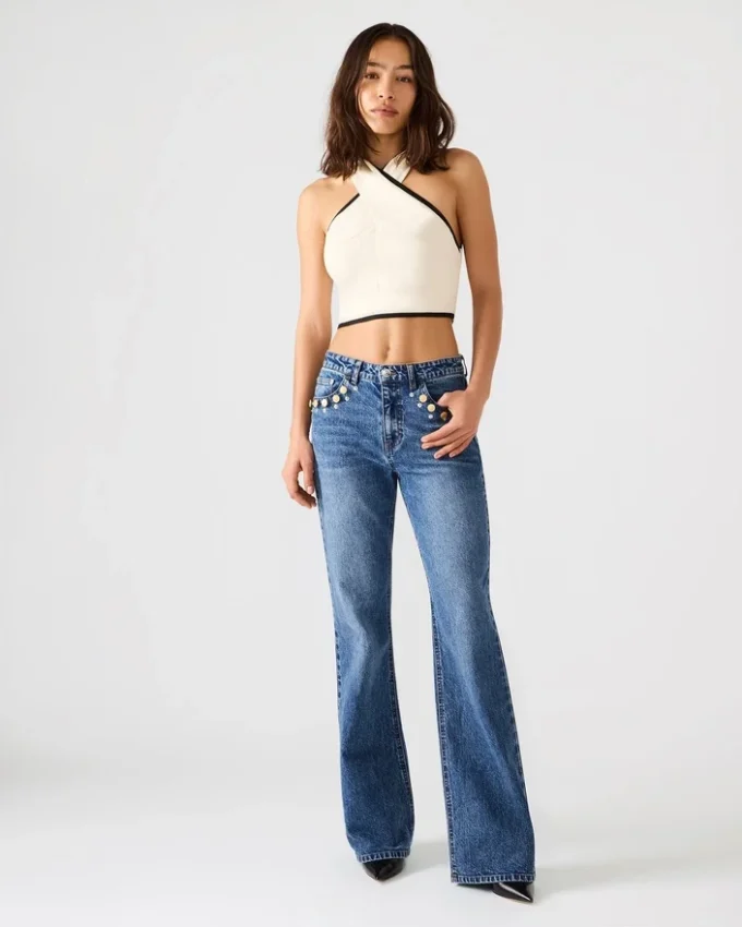 Blugi Irys, albastru închis