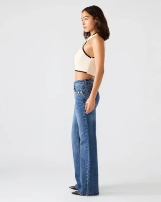 Blugi Irys, albastru închis