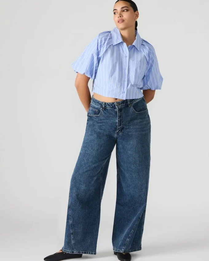 Blugi Rori albastru închis Blugi Rori albastru închis