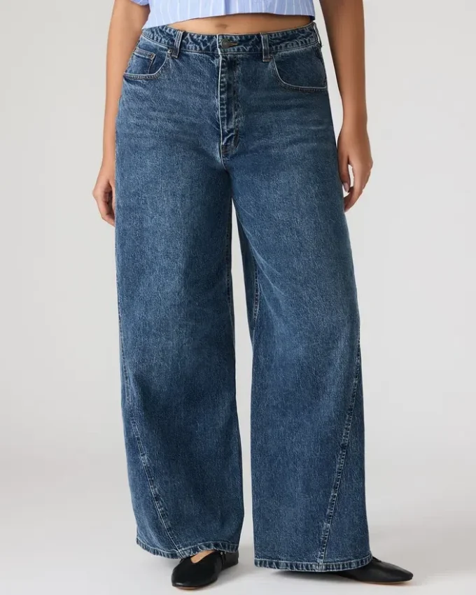 Blugi Rori albastru închis Blugi Rori albastru închis