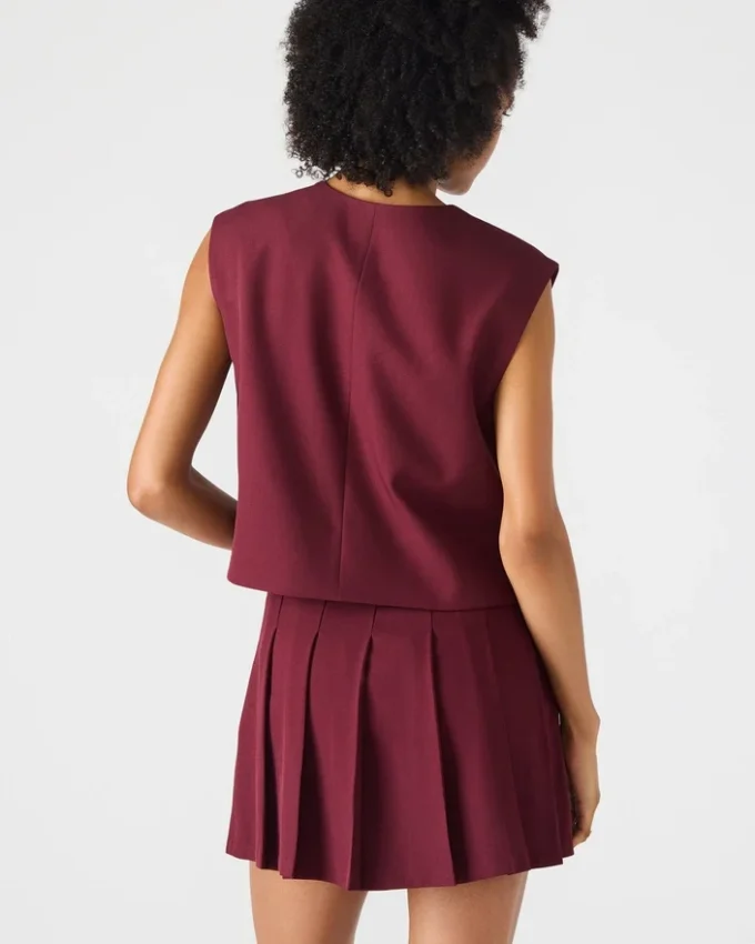 Bluză Alessa, culoare vin