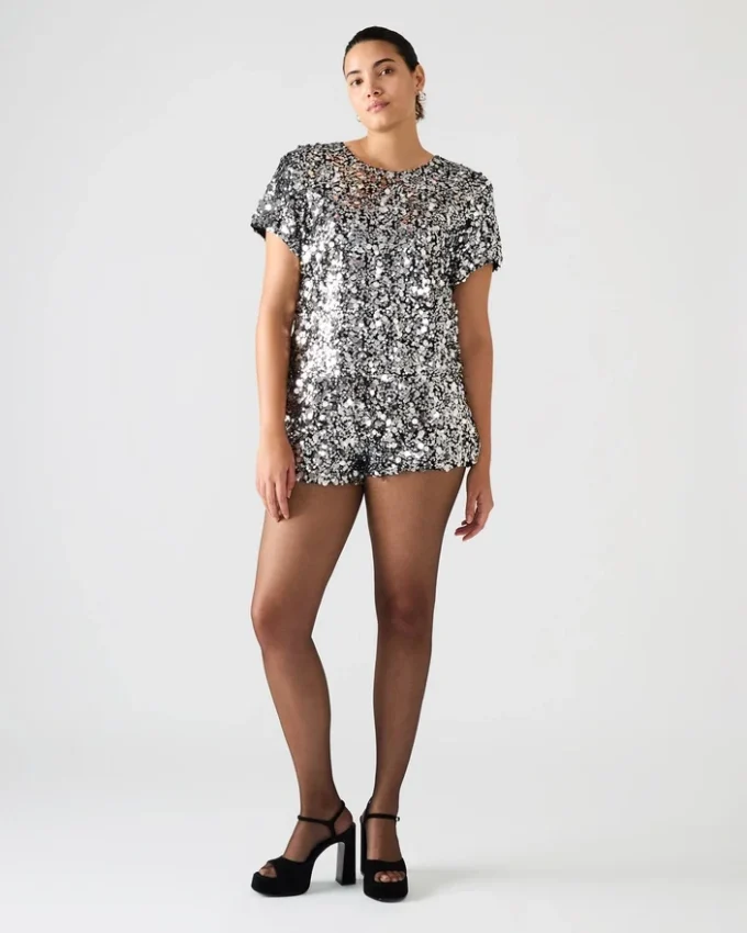 Bluză Cressa argintie