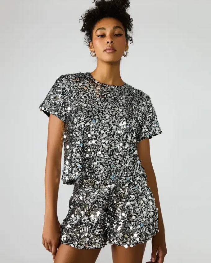 Bluză Cressa argintie