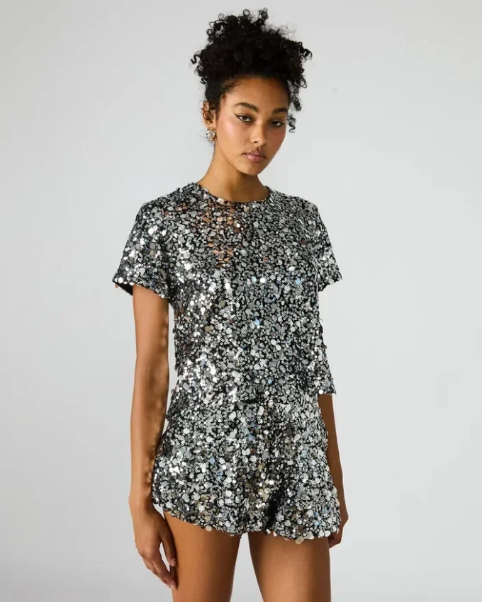 Bluză Cressa argintie