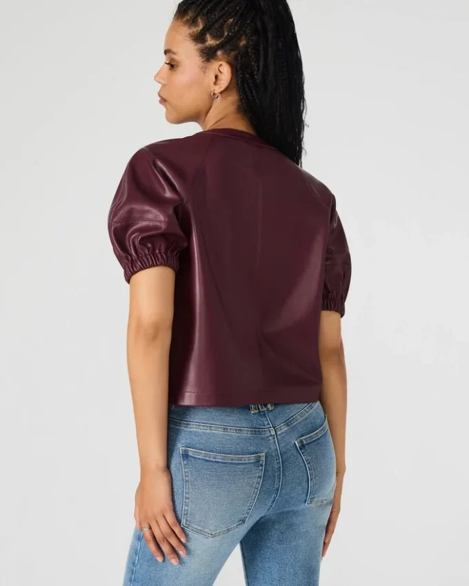 Bluză Roxanne, culoare vin