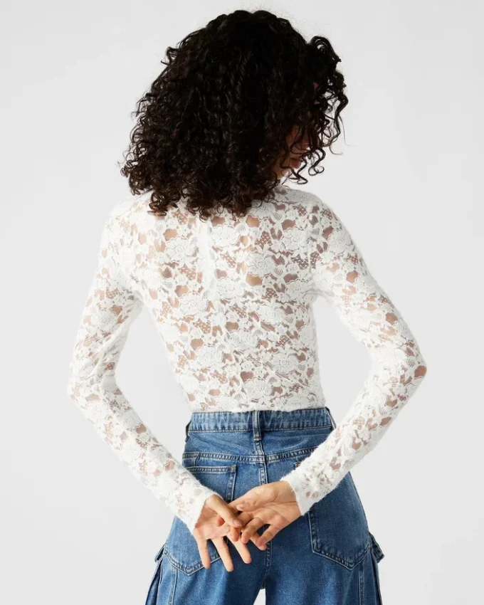 Body Cassie, culoare ivoriu