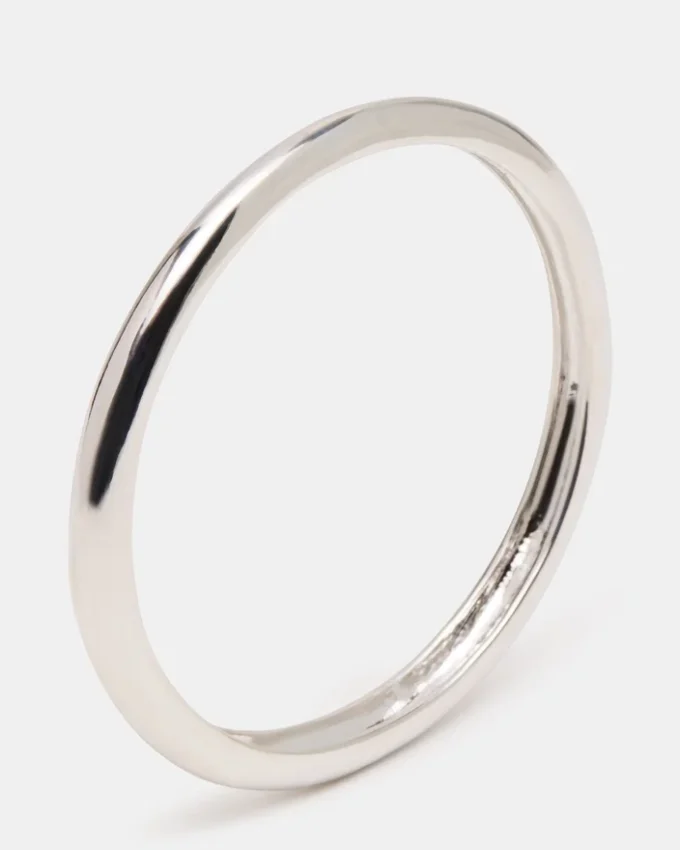 Brățară subțire argintie