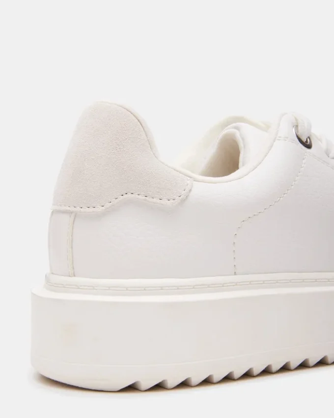 Catcher din piele de căprioară albă Catcher din piele de căprioară albă