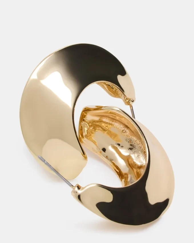 Cercei semilună aurii