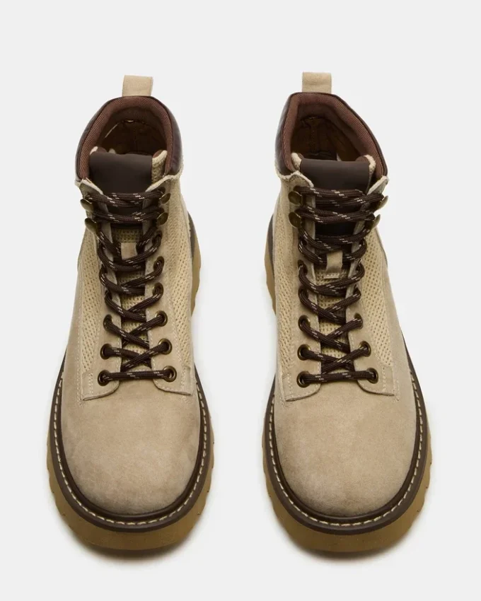 Cino din piele de căprioară gri