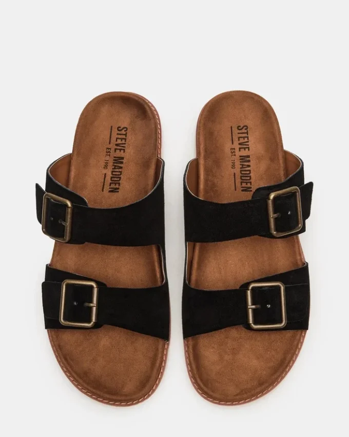 Corban din piele de căprioară neagră