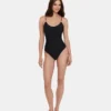 Costum de baie întreg Sleek ‘N Chic, negru