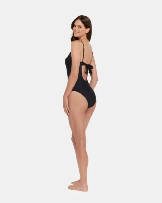 Costum de baie întreg Sleek ‘N Chic, negru