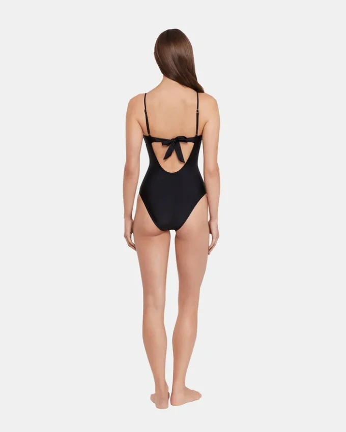 Costum de baie întreg Sleek ‘N Chic, negru