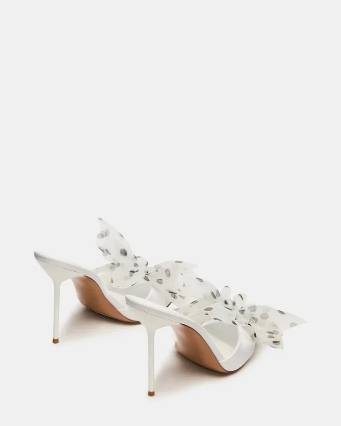 Davina Tulle Alb/Negru cu buline