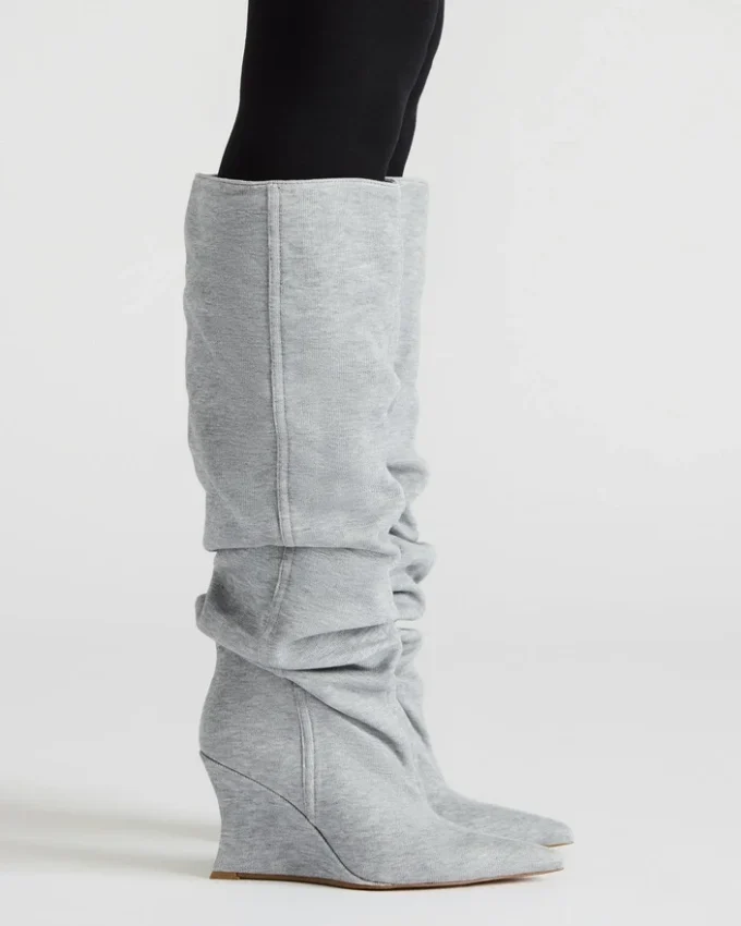 Distortion Țesătură gri