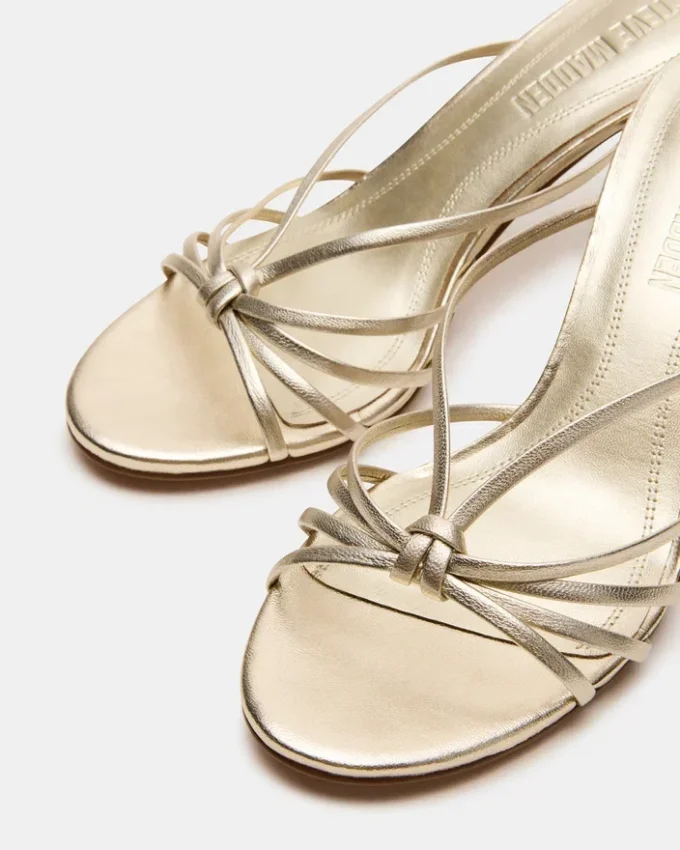 Edna din piele de culoare șampanie Edna din piele de culoare șampanie