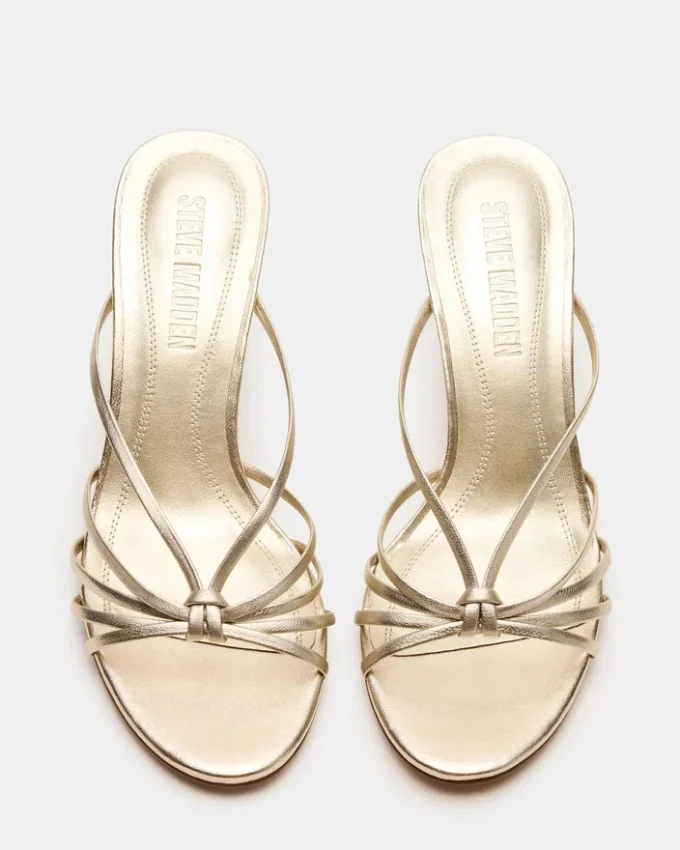 Edna din piele de culoare șampanie Edna din piele de culoare șampanie