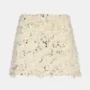 Fustă cu pene Cindi Ivory