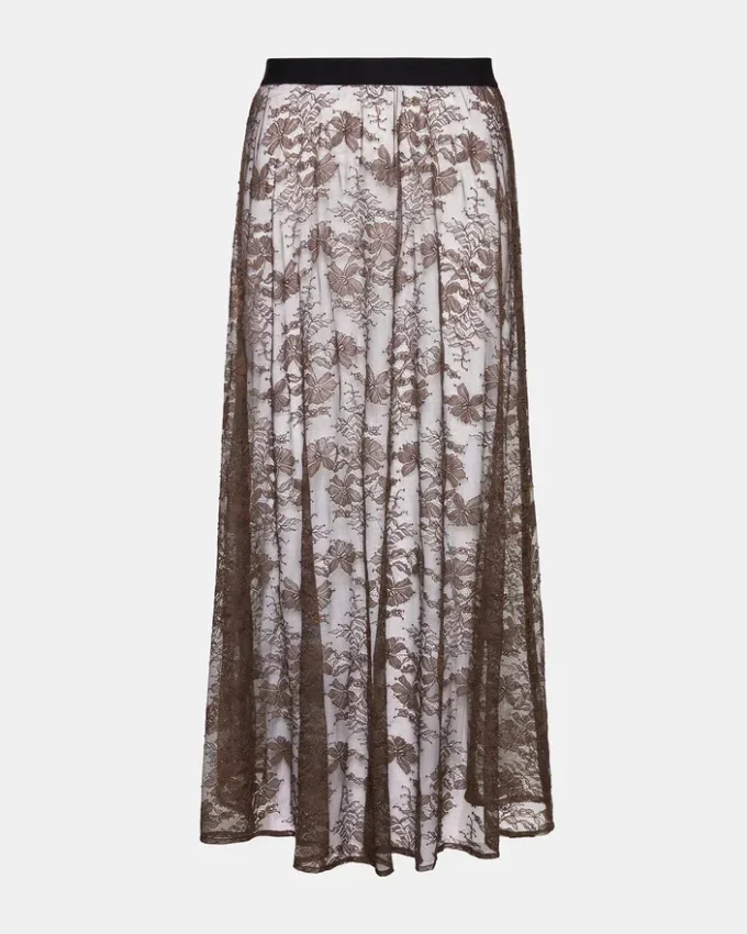 Fustă Gisela Espresso închis