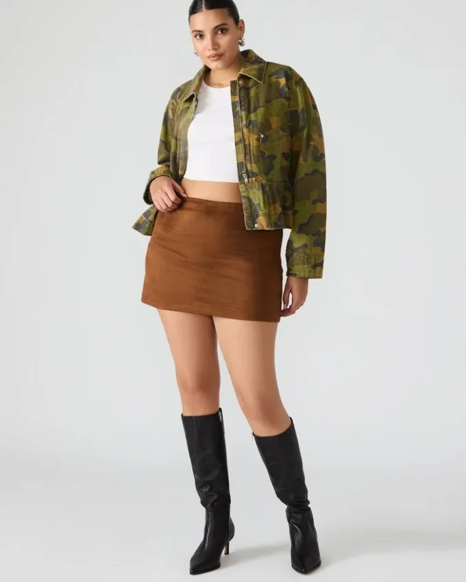 Fustă-pantalon Cindi Cicoare Cafea