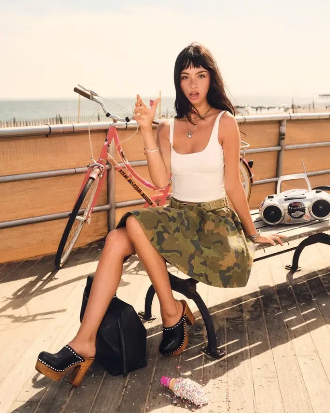 Fustă Sloan Camuflaj Fustă Sloan Camuflaj