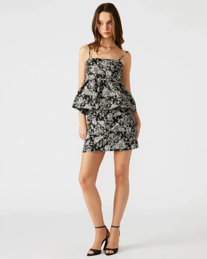 Fusta Beck Negru multicolor