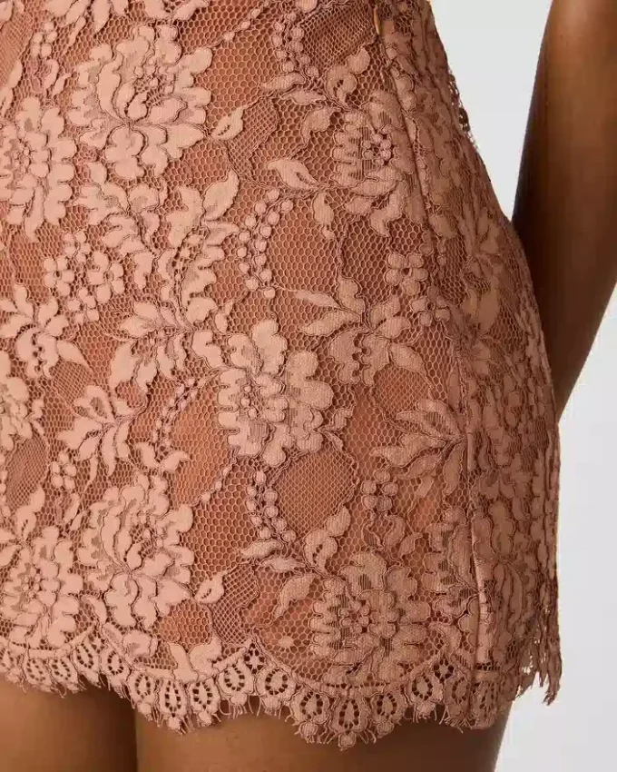 Fusta Cindi Mocha Heather