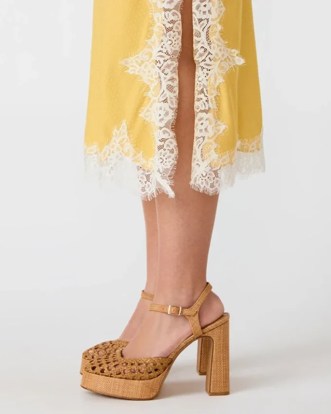 Fusta Cinthia Golden Lime Fusta Cinthia Golden Lime