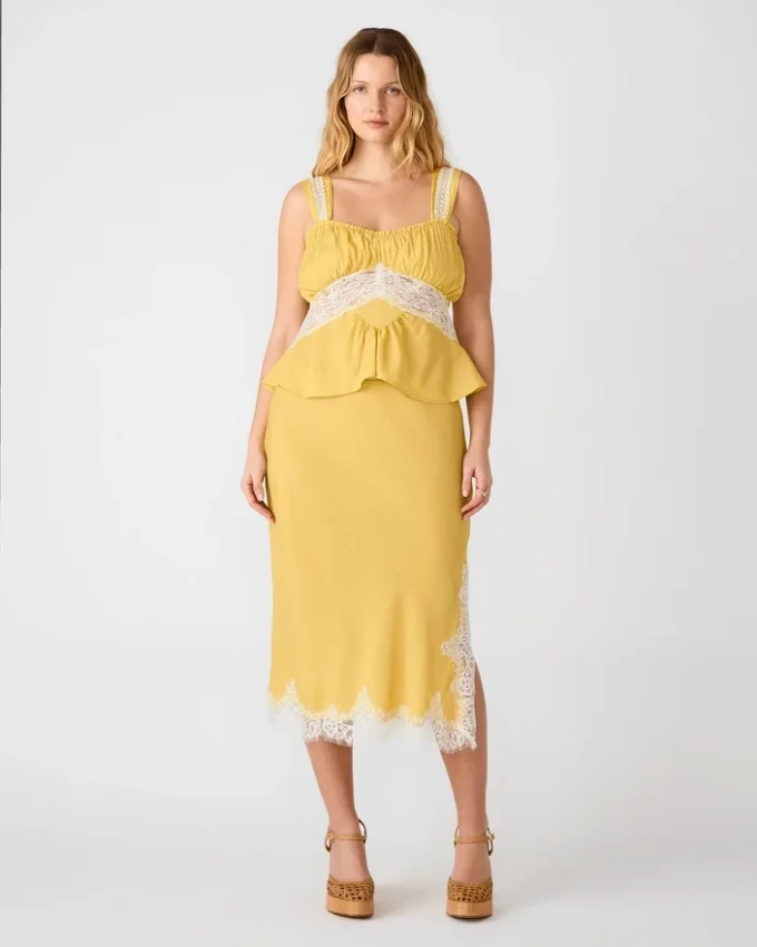 Fusta Cinthia Golden Lime Fusta Cinthia Golden Lime