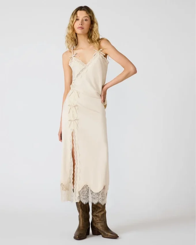 Fusta Lissandra Ivory Fusta Lissandra Ivory