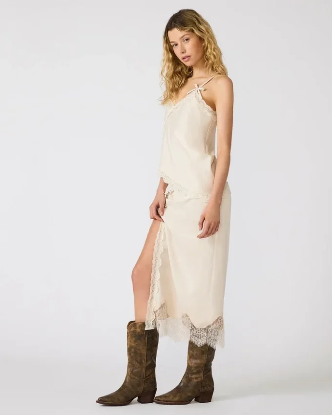 Fusta Lissandra Ivory Fusta Lissandra Ivory