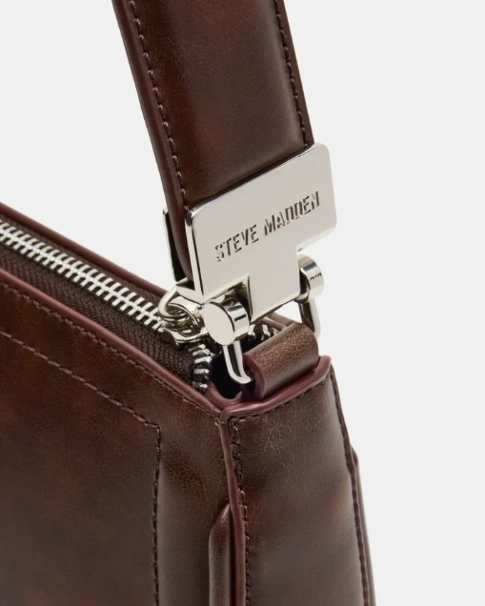 Geantă Angel maro cu aspect uzat