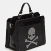 Geantă Evelyn Skull Negru Geantă Evelyn Skull Negru