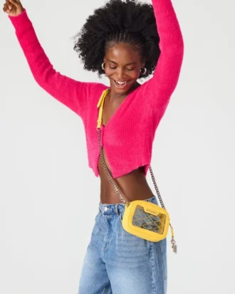 Geantă Jelly Galben