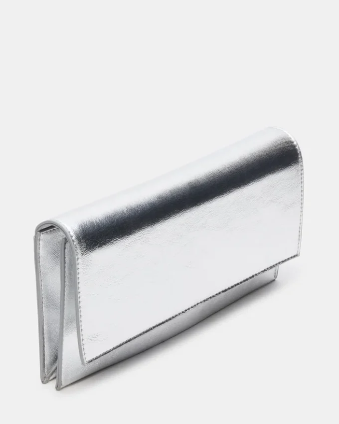 Geantă Juliana argintie