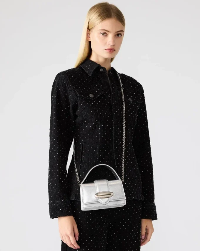 Geantă Mishell Silver Disco