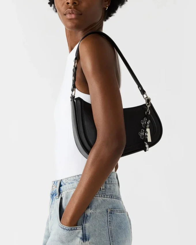 Geantă Musee Negru Geantă Musee Negru