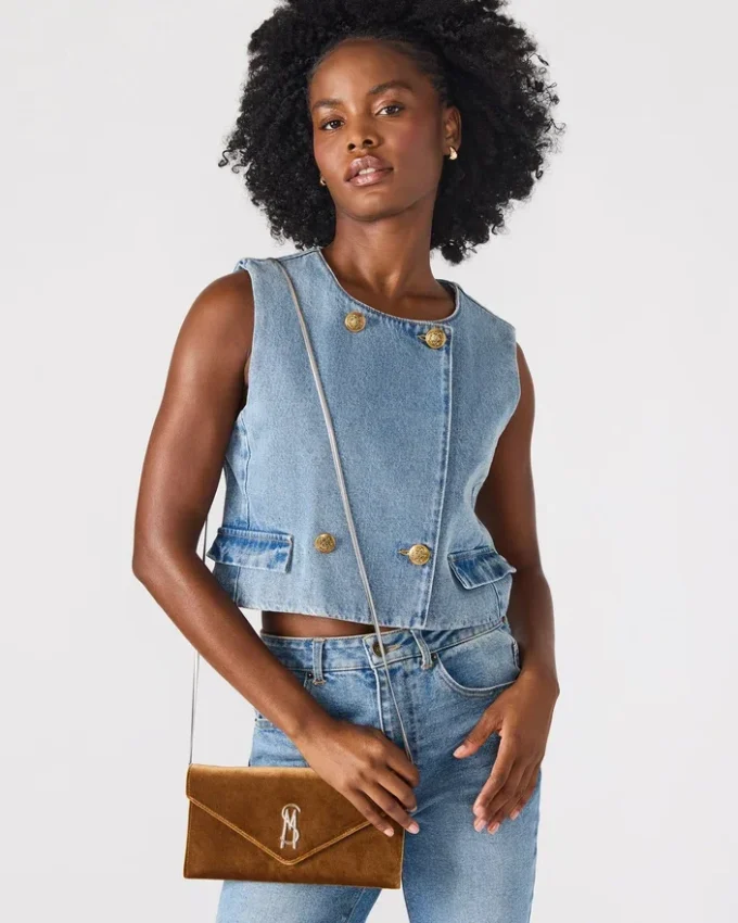 Geantă Smooth din țesătură ruginie