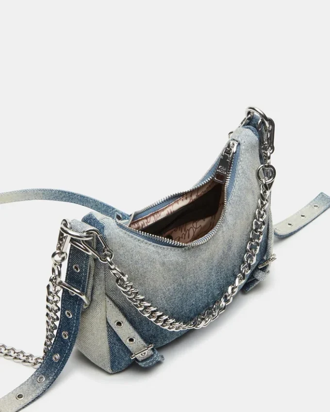 Geantă Vital din țesătură denim